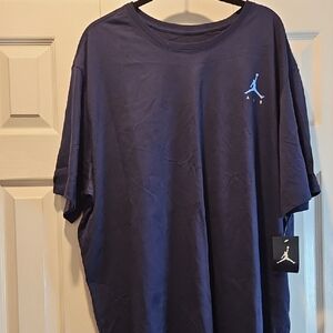 Jordan Dark Blue Men's Tee with Logo